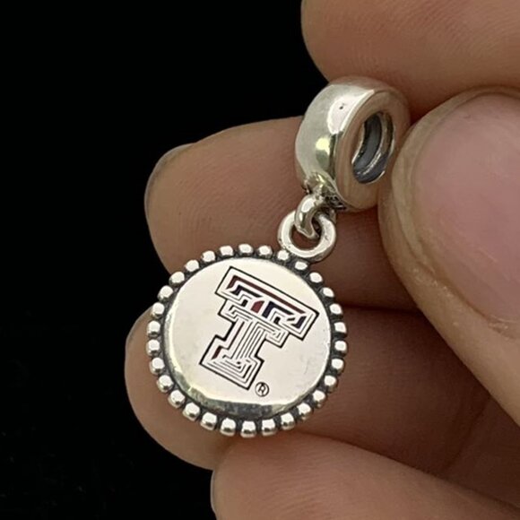 Pandora Jewelry - ✨🔥Pandora Texas Tech University Dangle Charm, School Charm